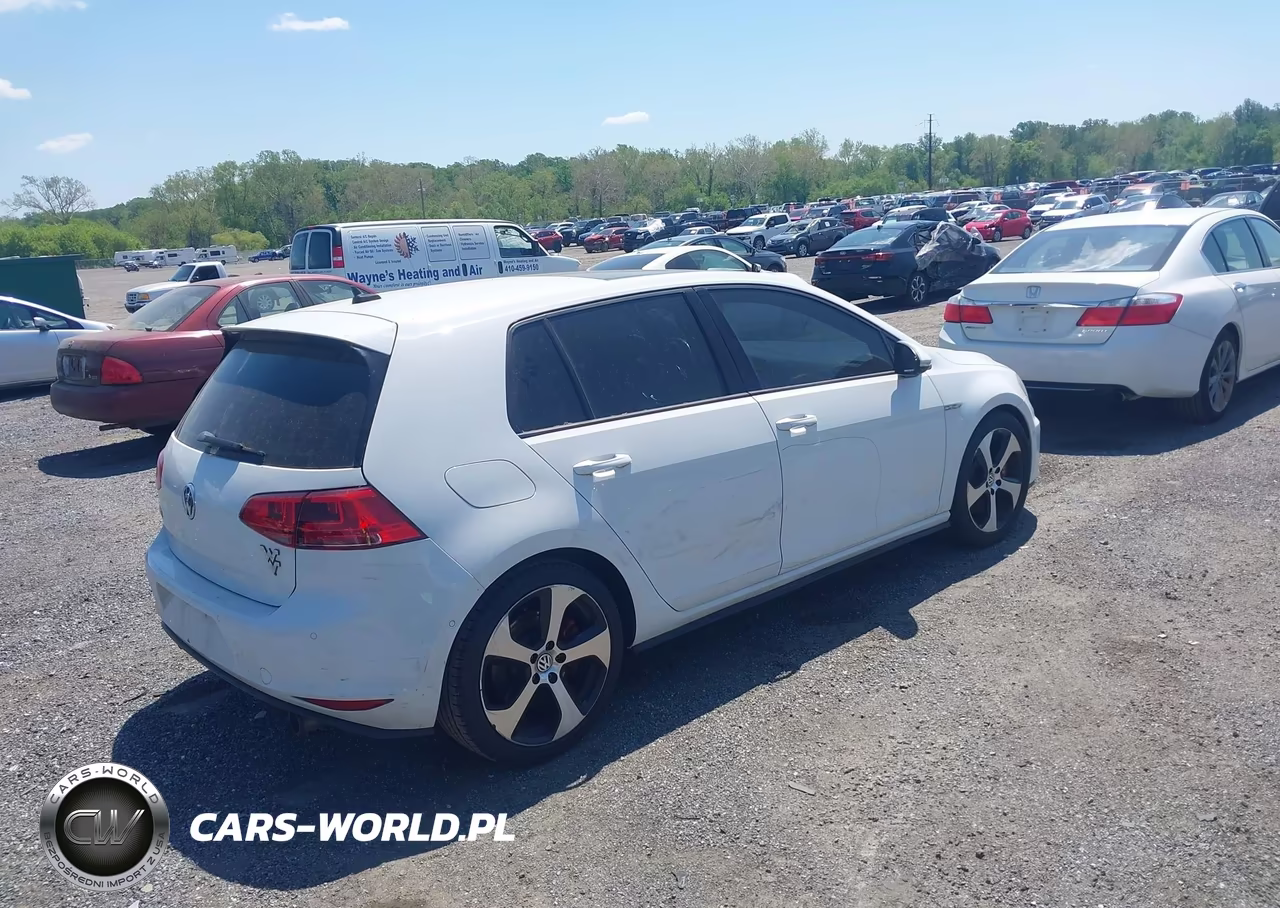 2016 Volkswagen Golf Gti Autobahn W-Performance Package 4-Door VIN:3VW447AU7GM024767 - 4