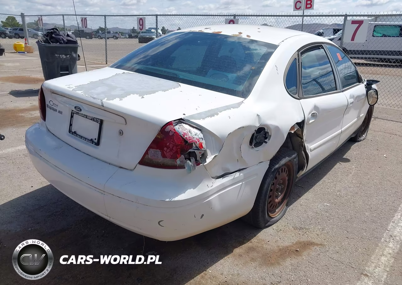 2007 Ford Taurus Se VIN:1FAFP53U87A106496 - 4