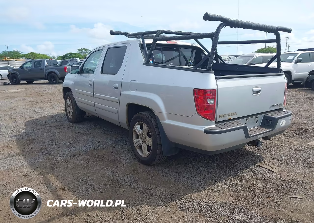 2009 Honda Ridgeline Rtl VIN:5FPYK165X9B106998 - 3