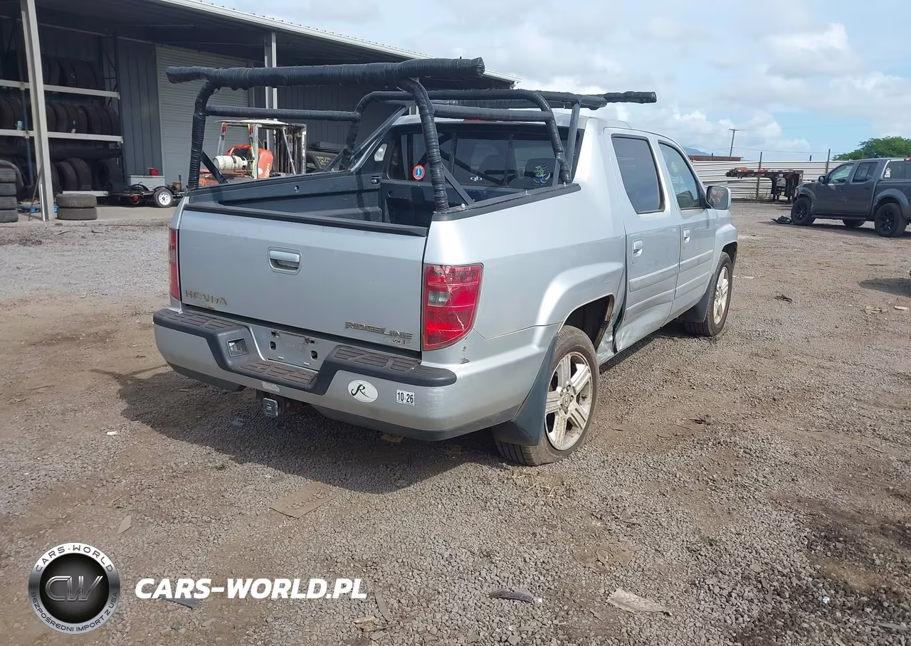 2009 Honda Ridgeline Rtl VIN:5FPYK165X9B106998 - 4