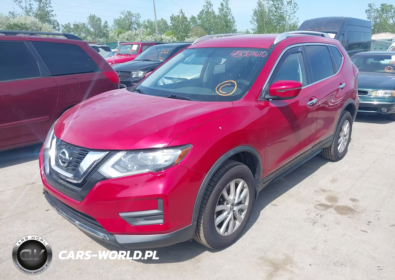 2017 Nissan Rogue Sv VIN:JN8AT2MV4HW265742 - 2