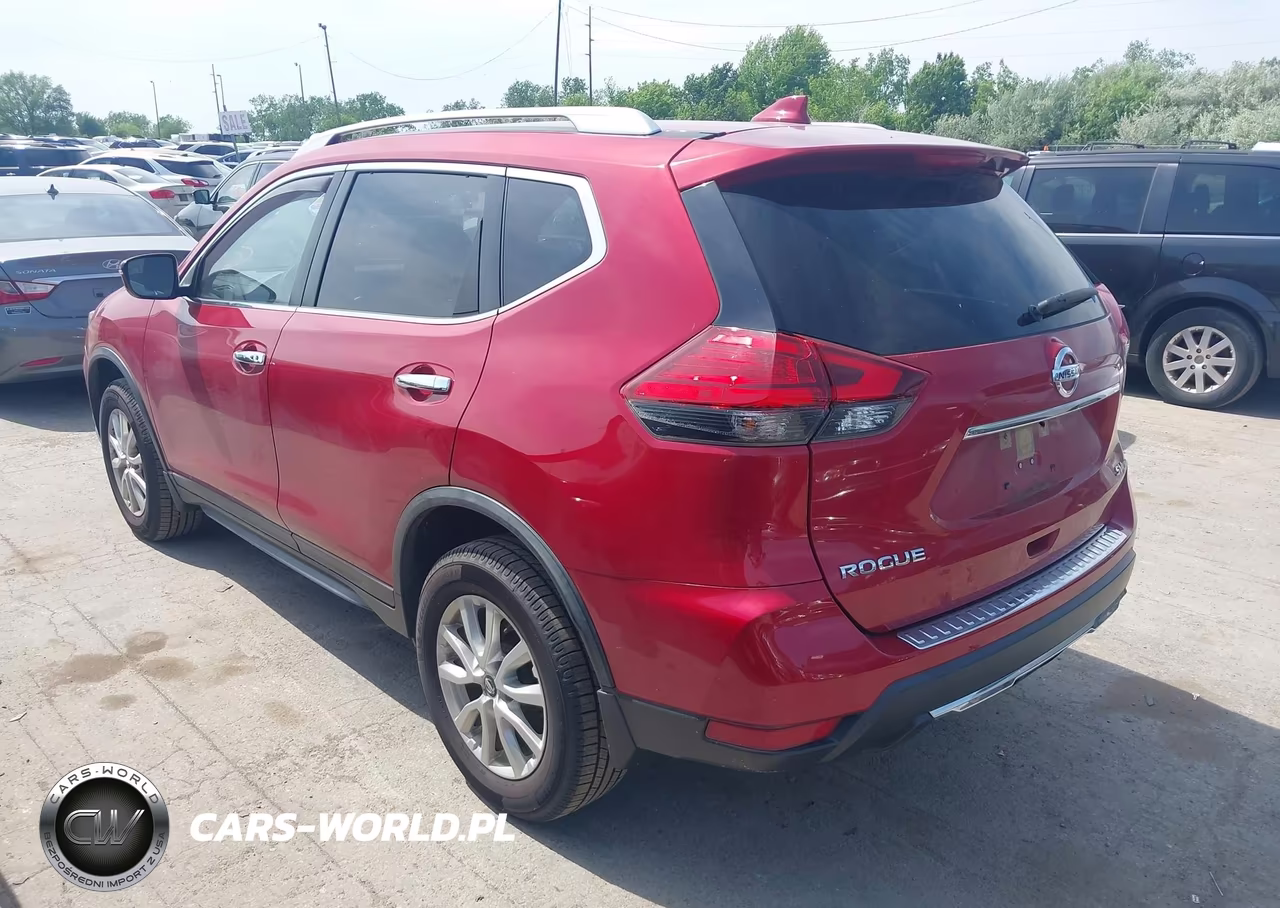 2017 Nissan Rogue Sv VIN:JN8AT2MV4HW265742 - 3