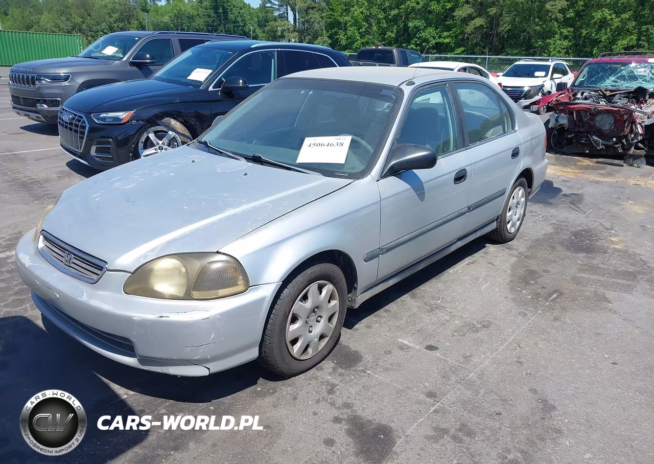 1998 Honda Civic Lx VIN:2HGEJ6677WH609182 - 2