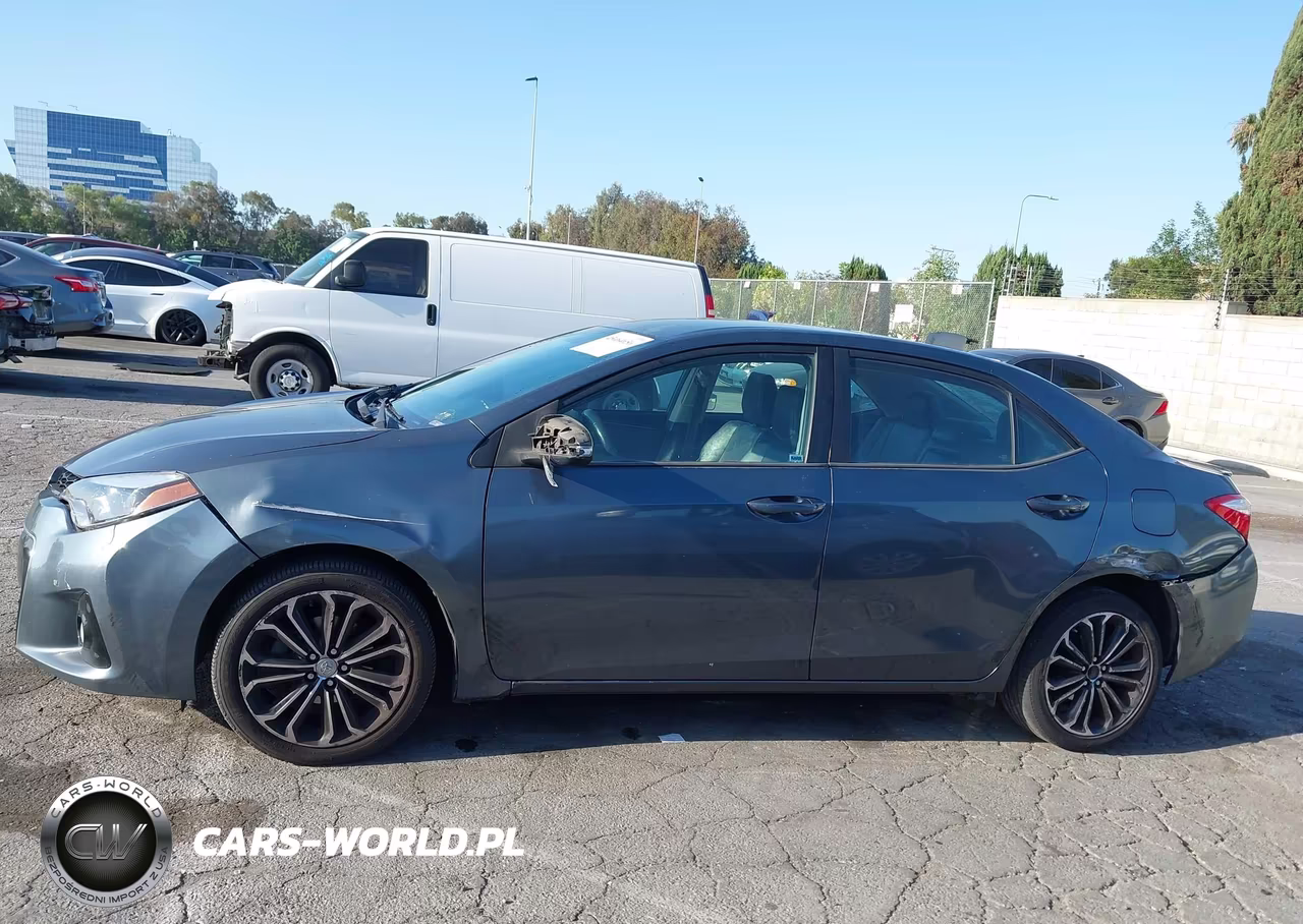 2015 Toyota Corolla S Plus VIN:5YFBURHE5FP351549 - 14