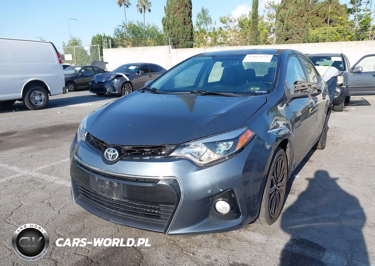 2015 Toyota Corolla S Plus VIN:5YFBURHE5FP351549 - 2