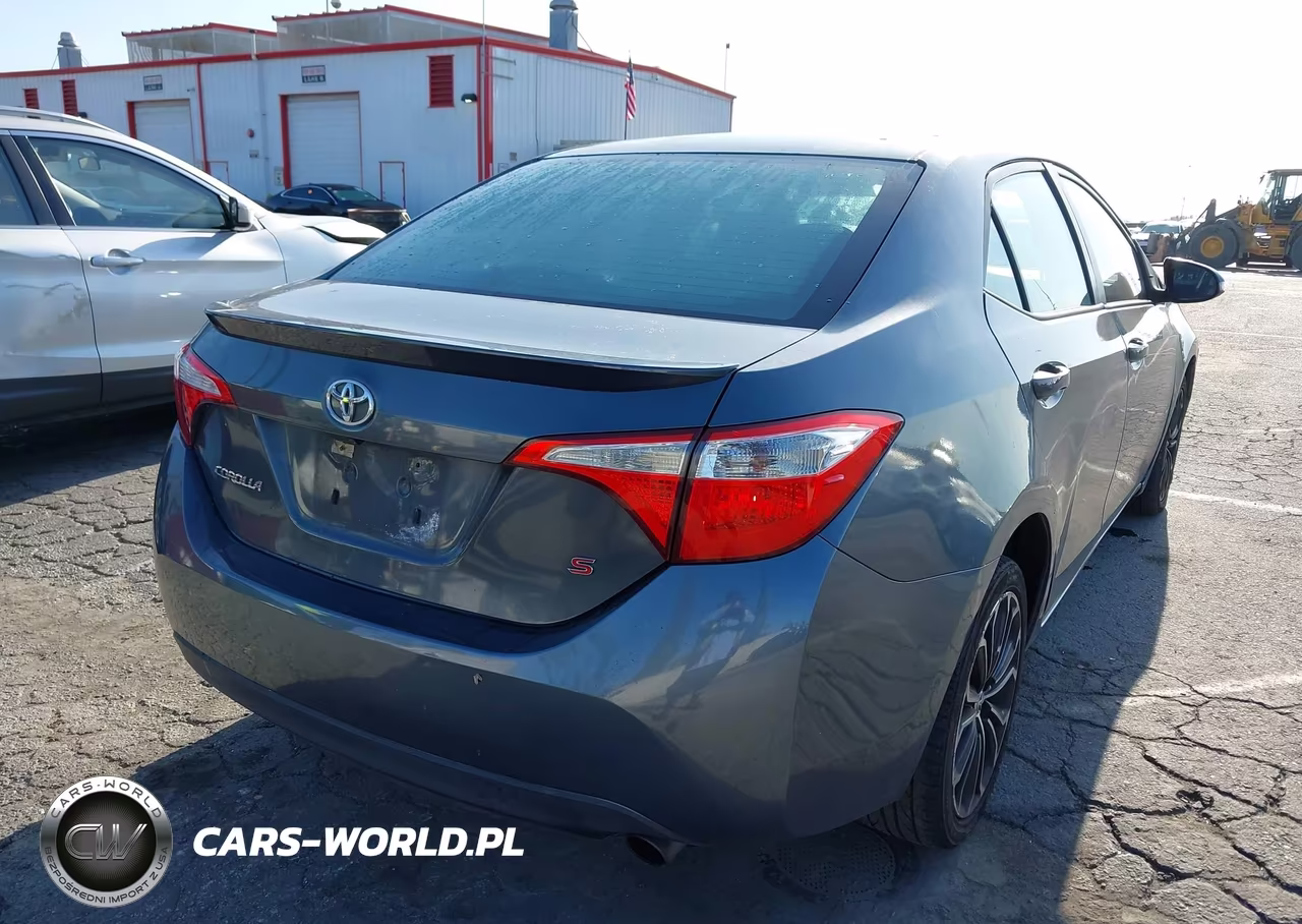 2015 Toyota Corolla S Plus VIN:5YFBURHE5FP351549 - 4