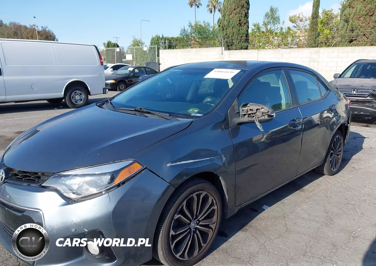 2015 Toyota Corolla S Plus VIN:5YFBURHE5FP351549 - 6