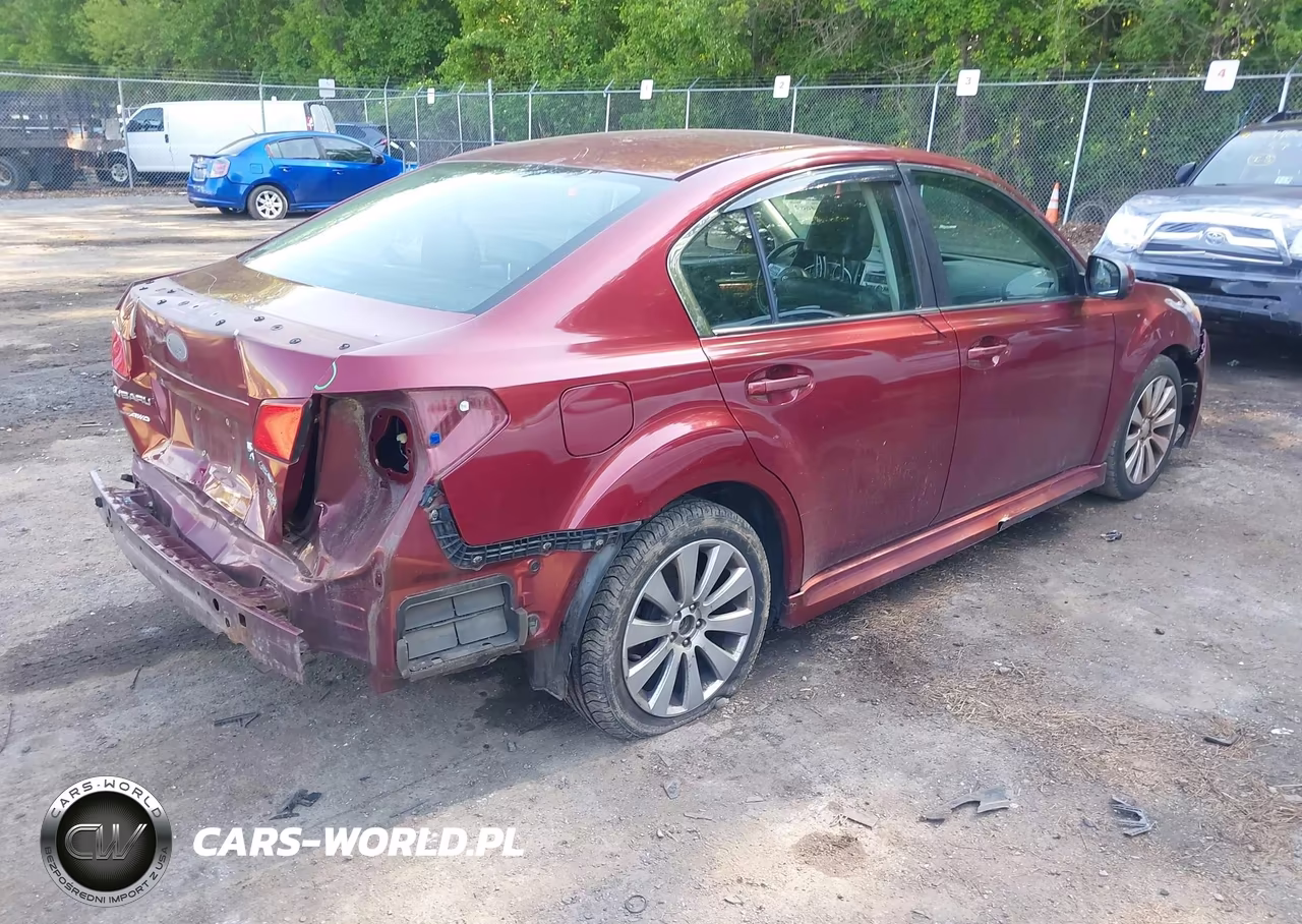 2010 Subaru Legacy 2.5I Limited VIN:4S3BMBK61A3243357 - 4