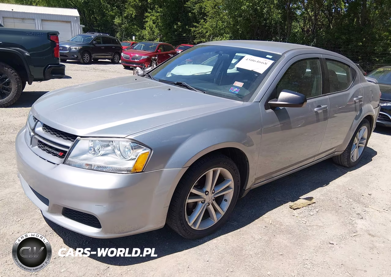 2014 Dodge Avenger Se VIN:1C3CDZAB2EN222611 - 2