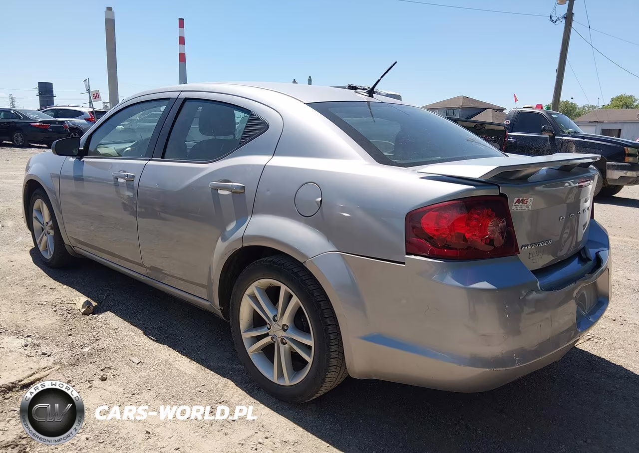 2014 Dodge Avenger Se VIN:1C3CDZAB2EN222611 - 3