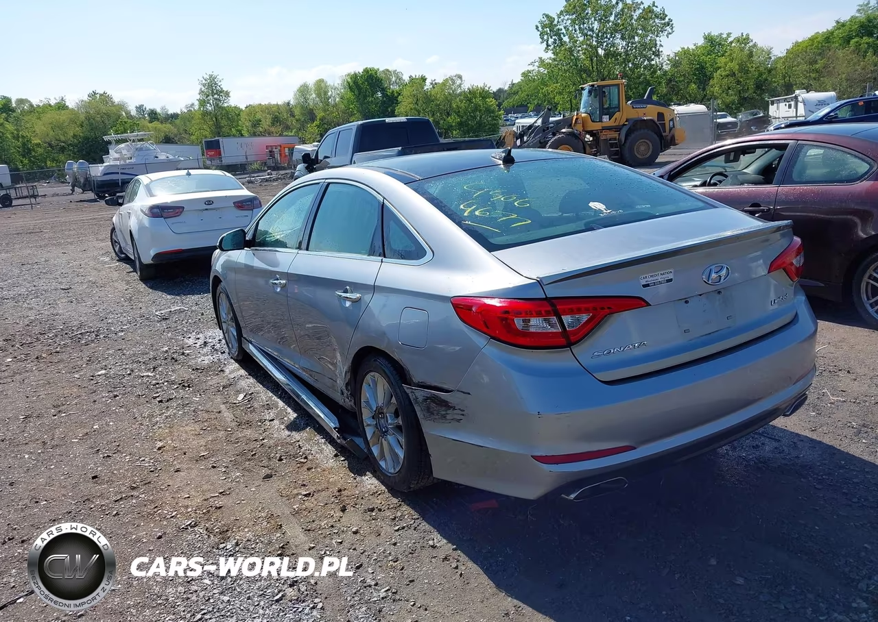 2015 Hyundai Sonata Limited VIN:5NPE34AF7FH012651 - 3