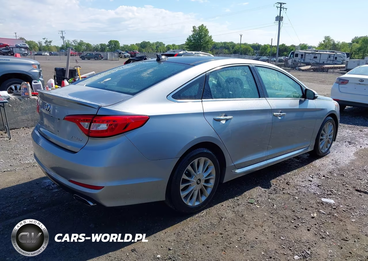 2015 Hyundai Sonata Limited VIN:5NPE34AF7FH012651 - 4