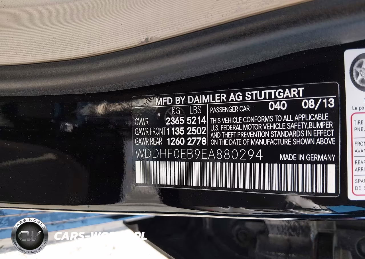 2014 Mercedes-Benz E 250 Bluetec VIN:WDDHF0EB9EA880294 - 9