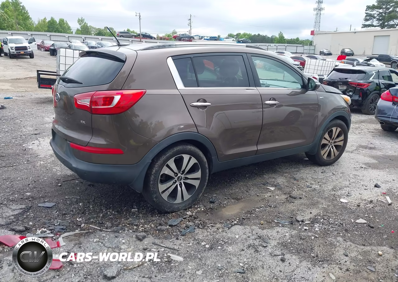 2012 Kia Sportage Ex VIN:KNDPCCA29C7270783 - 4