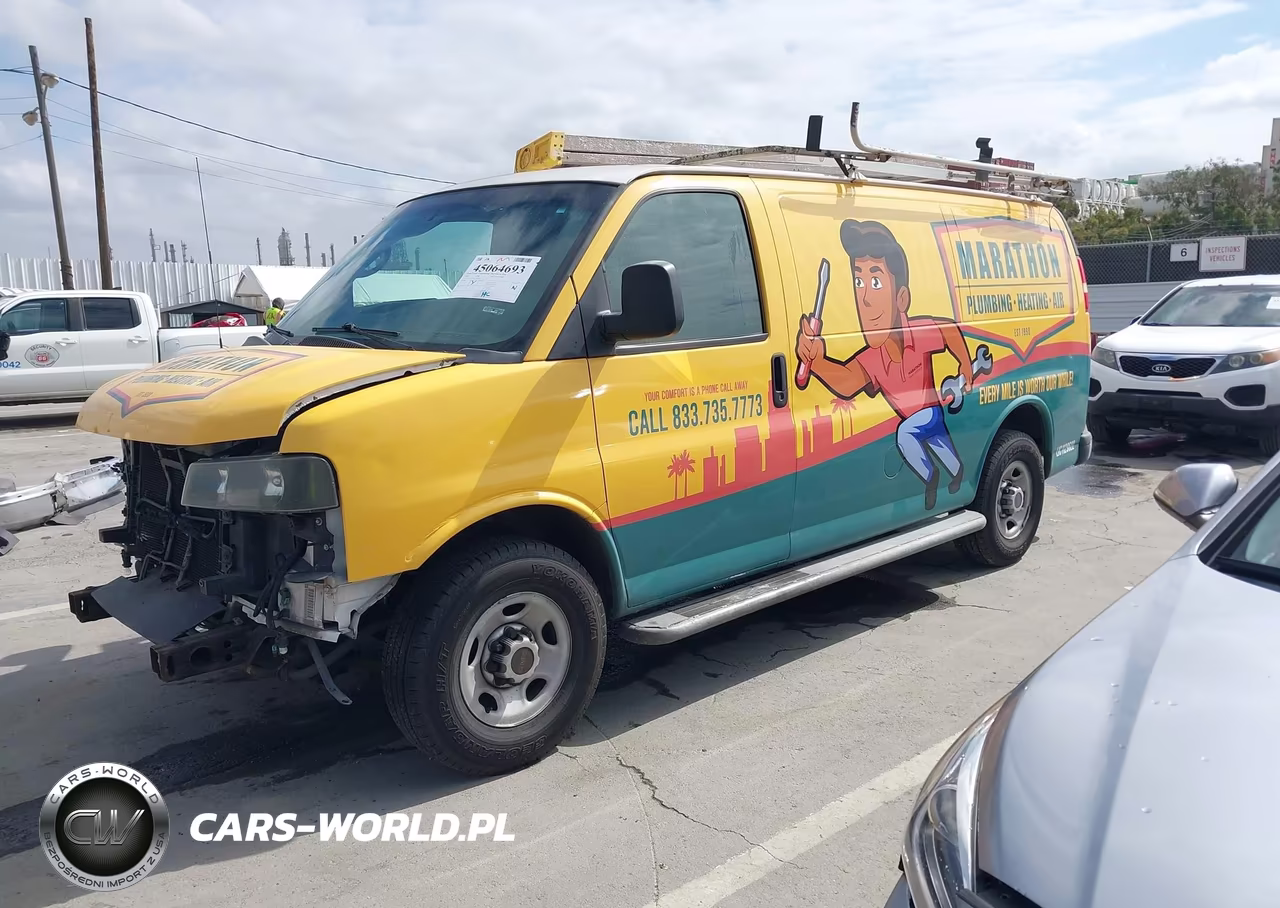 2014 GMC Savana 2500 Work Van VIN:1GTW7FCA3E1904228 - 2