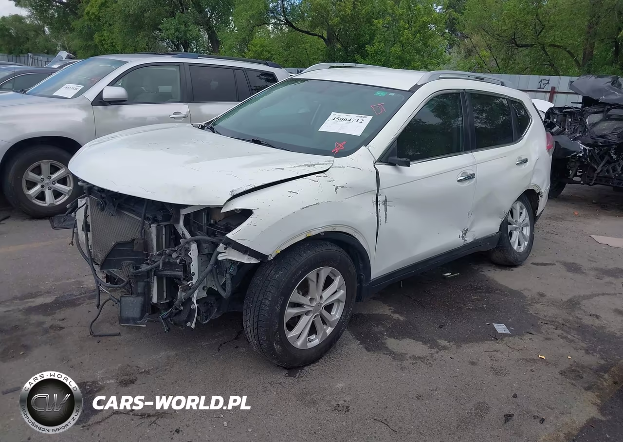 2014 Nissan Rogue Sv VIN:5N1AT2MV4EC821455 - 2