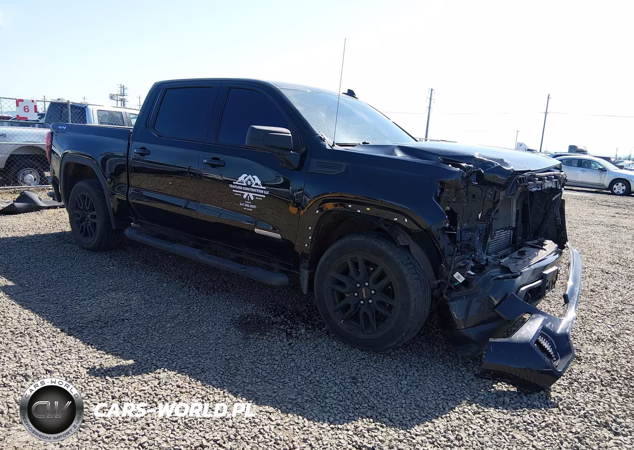 2020 GMC Sierra 1500 4Wd Short Box Elevation