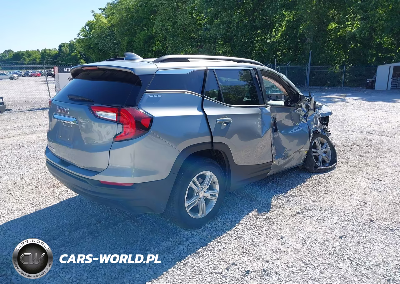 2023 GMC Terrain Fwd Sle VIN:3GKALMEGXPL217548 - 4