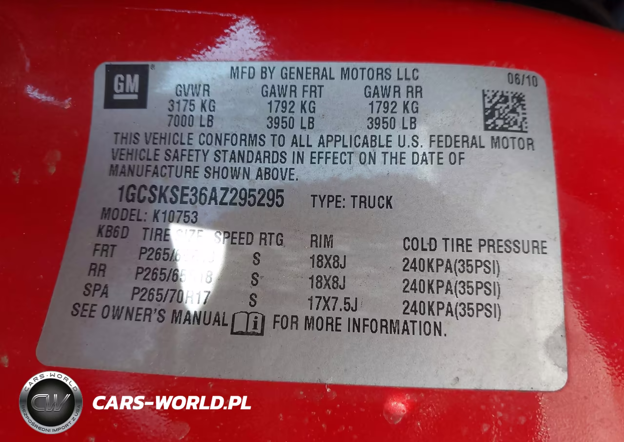 2010 Chevrolet Silverado 1500 Lt VIN:1GCSKSE36AZ295295 - 9