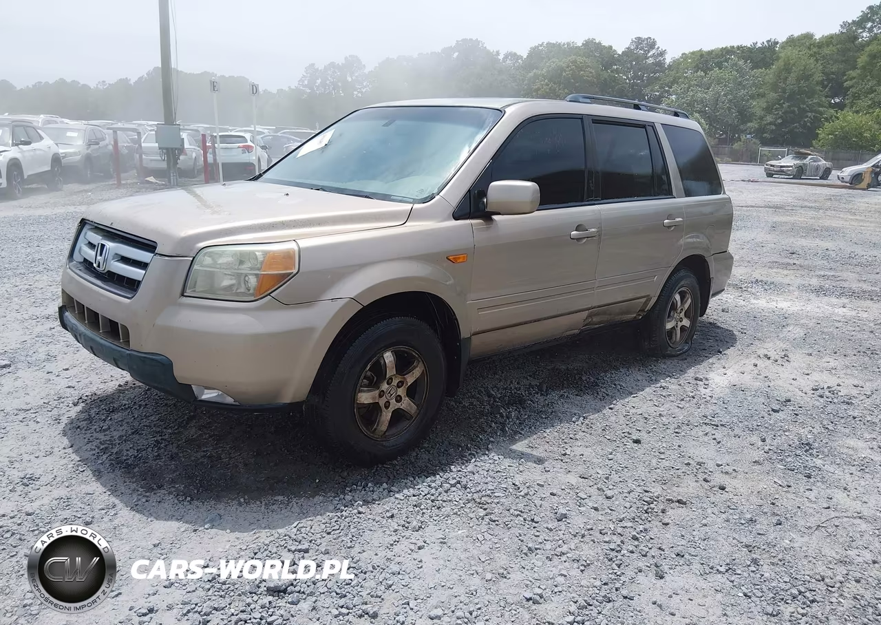 2006 Honda Pilot Ex-L VIN:5FNYF18796B025675 - 2