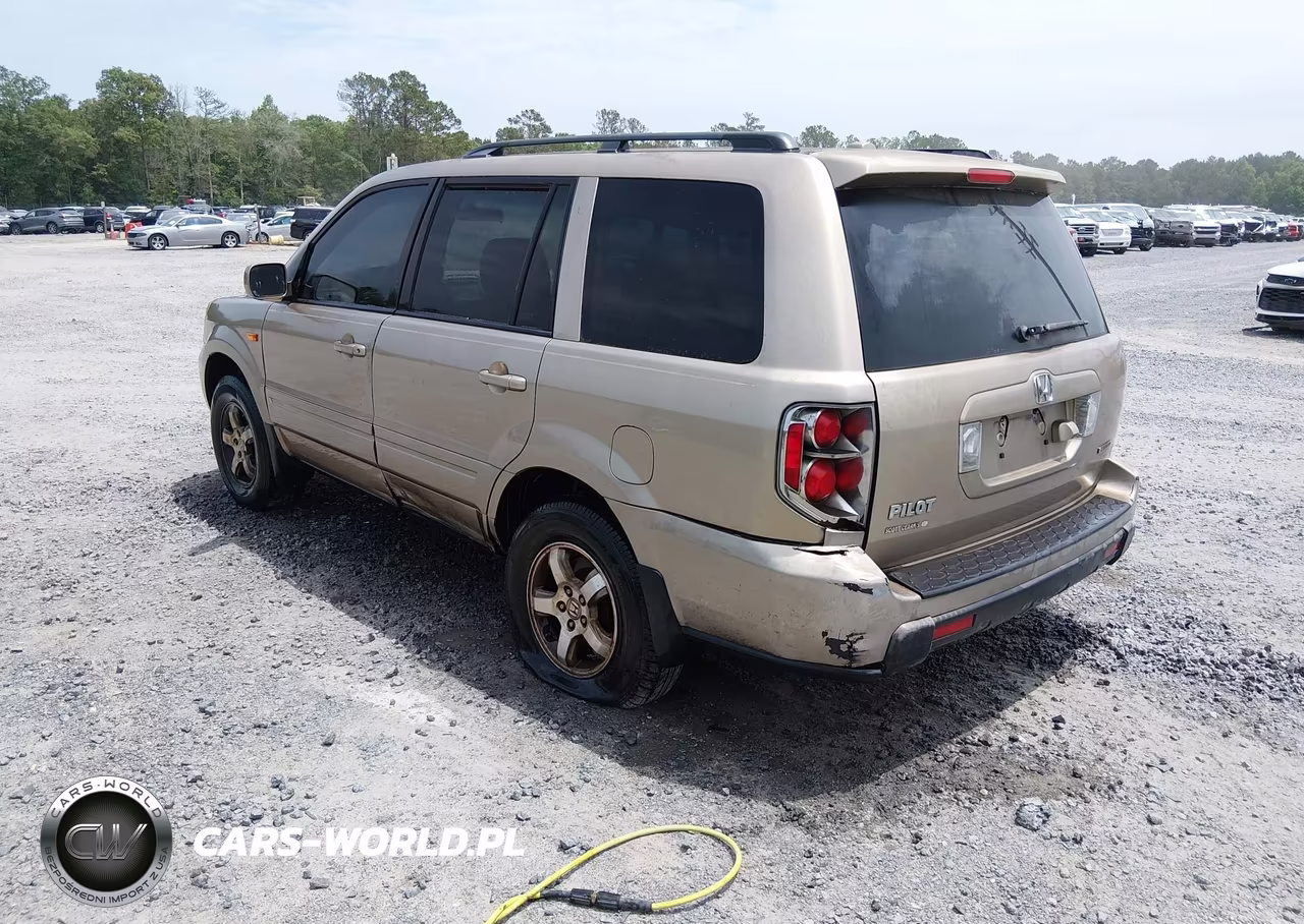 2006 Honda Pilot Ex-L VIN:5FNYF18796B025675 - 3