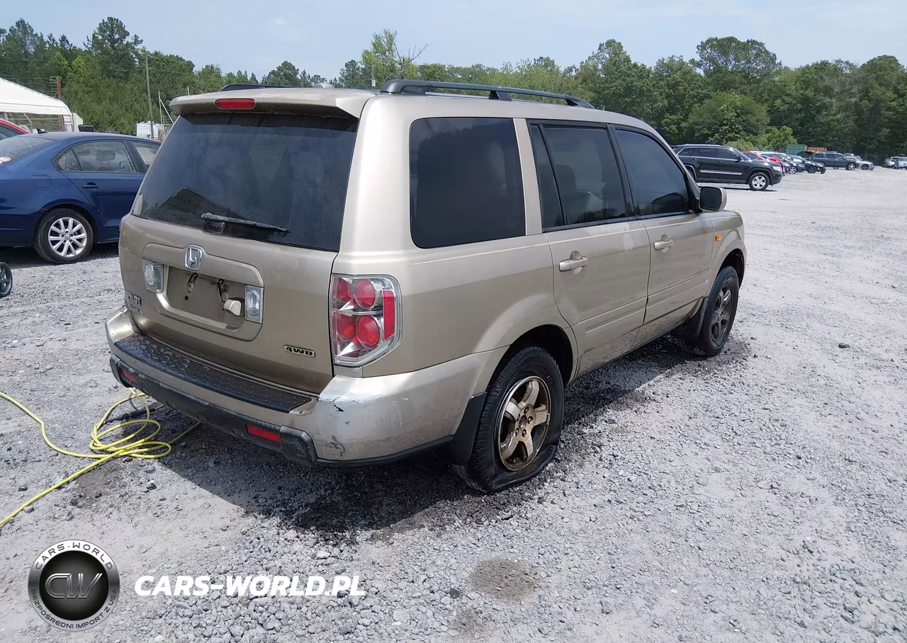 2006 Honda Pilot Ex-L VIN:5FNYF18796B025675 - 4