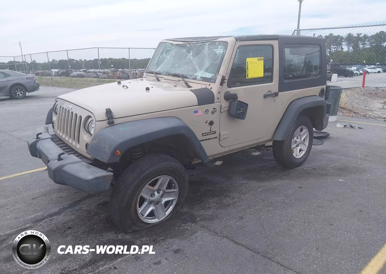 2016 Jeep Wrangler Sport VIN:1C4AJWAG0GL291401 - 2