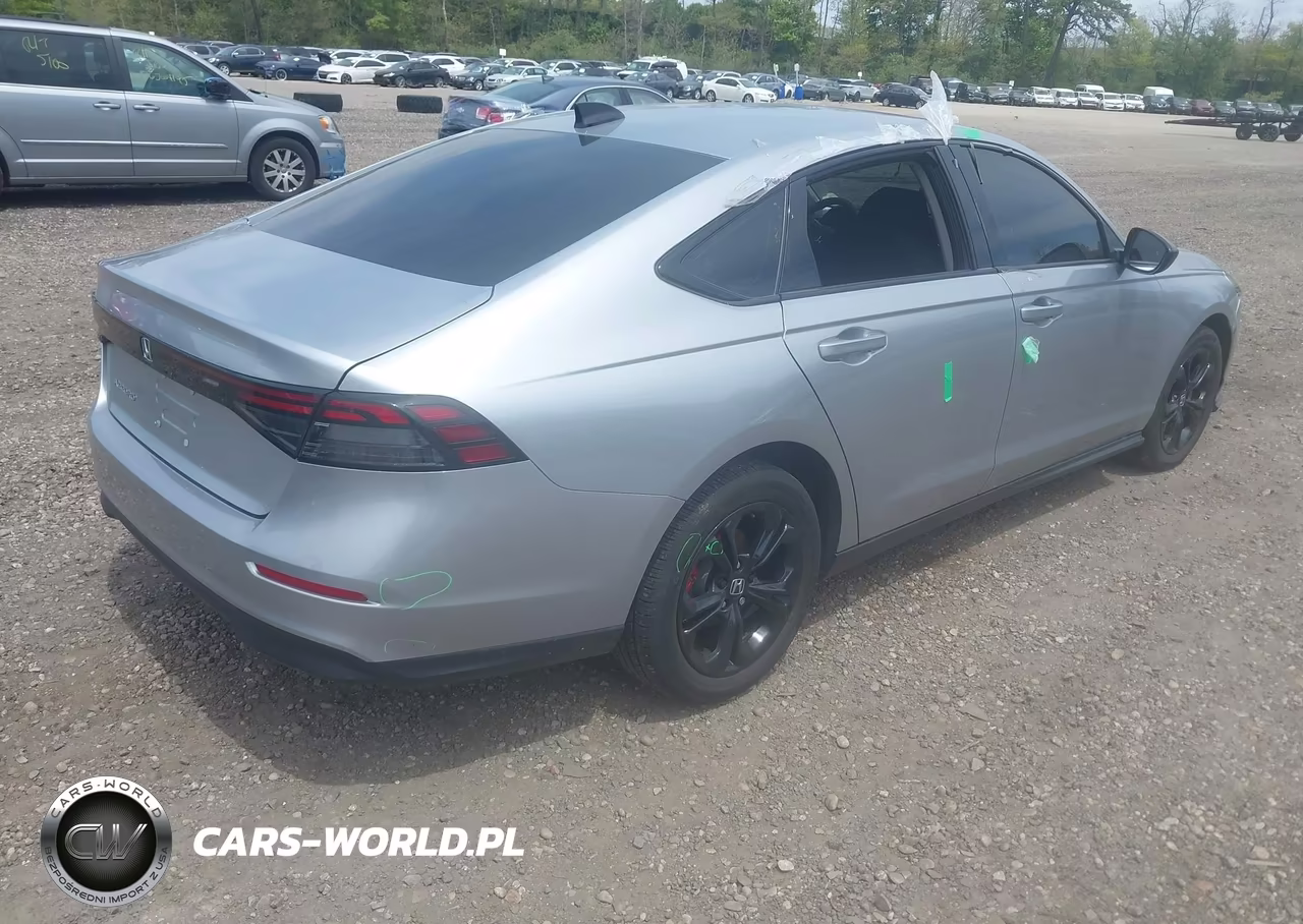 2025 Honda Accord Se VIN:1HGCY1F41SA048689 - 4
