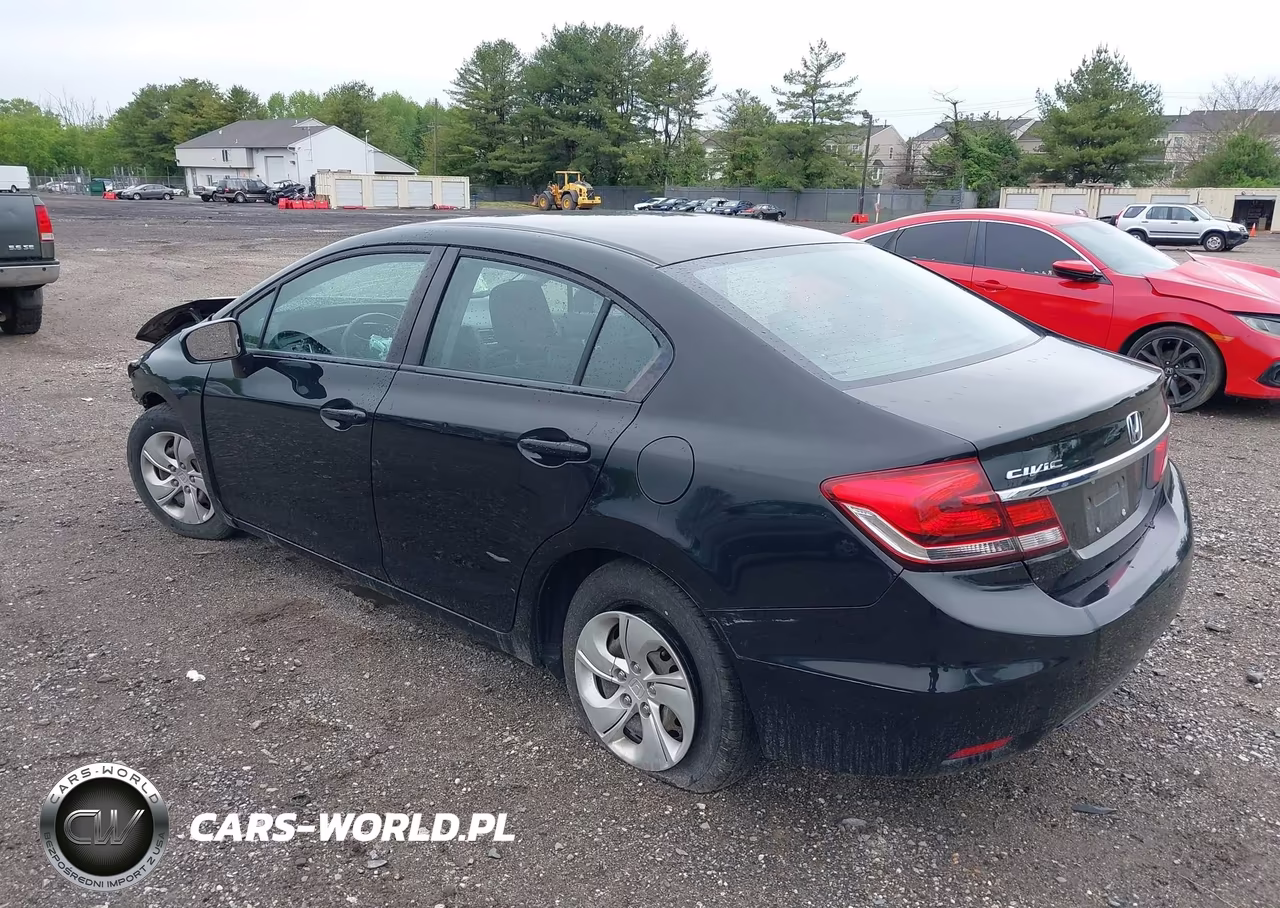 2015 Honda Civic Lx VIN:19XFB2F58FE292323 - 3