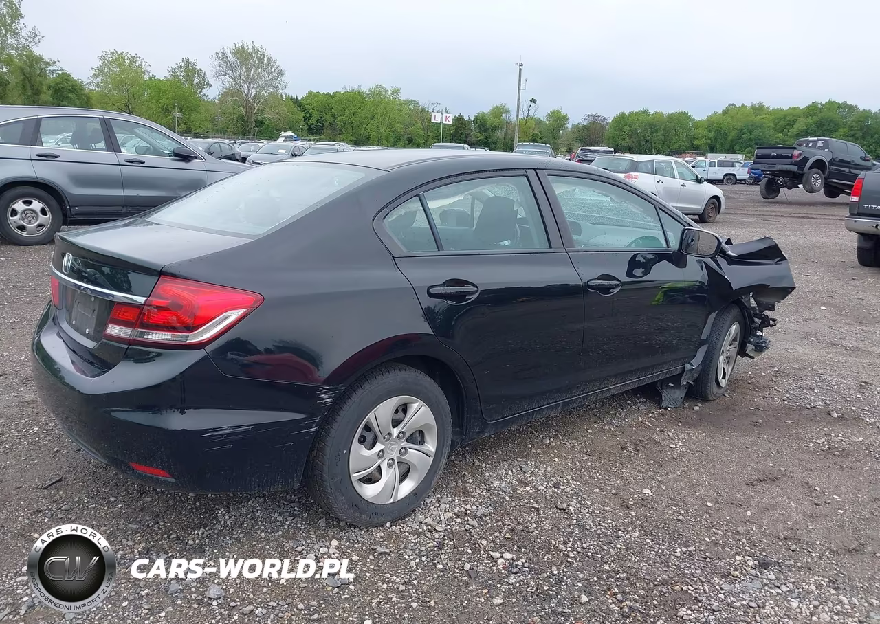 2015 Honda Civic Lx VIN:19XFB2F58FE292323 - 4