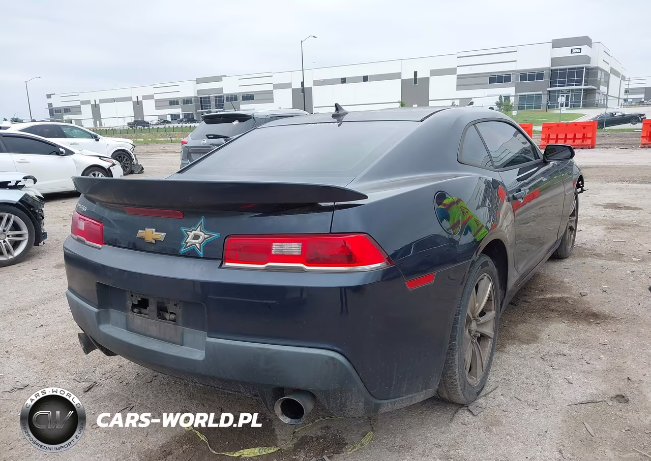 2014 Chevrolet Camaro 2Ls VIN:2G1FA1E36E9139393 - 4