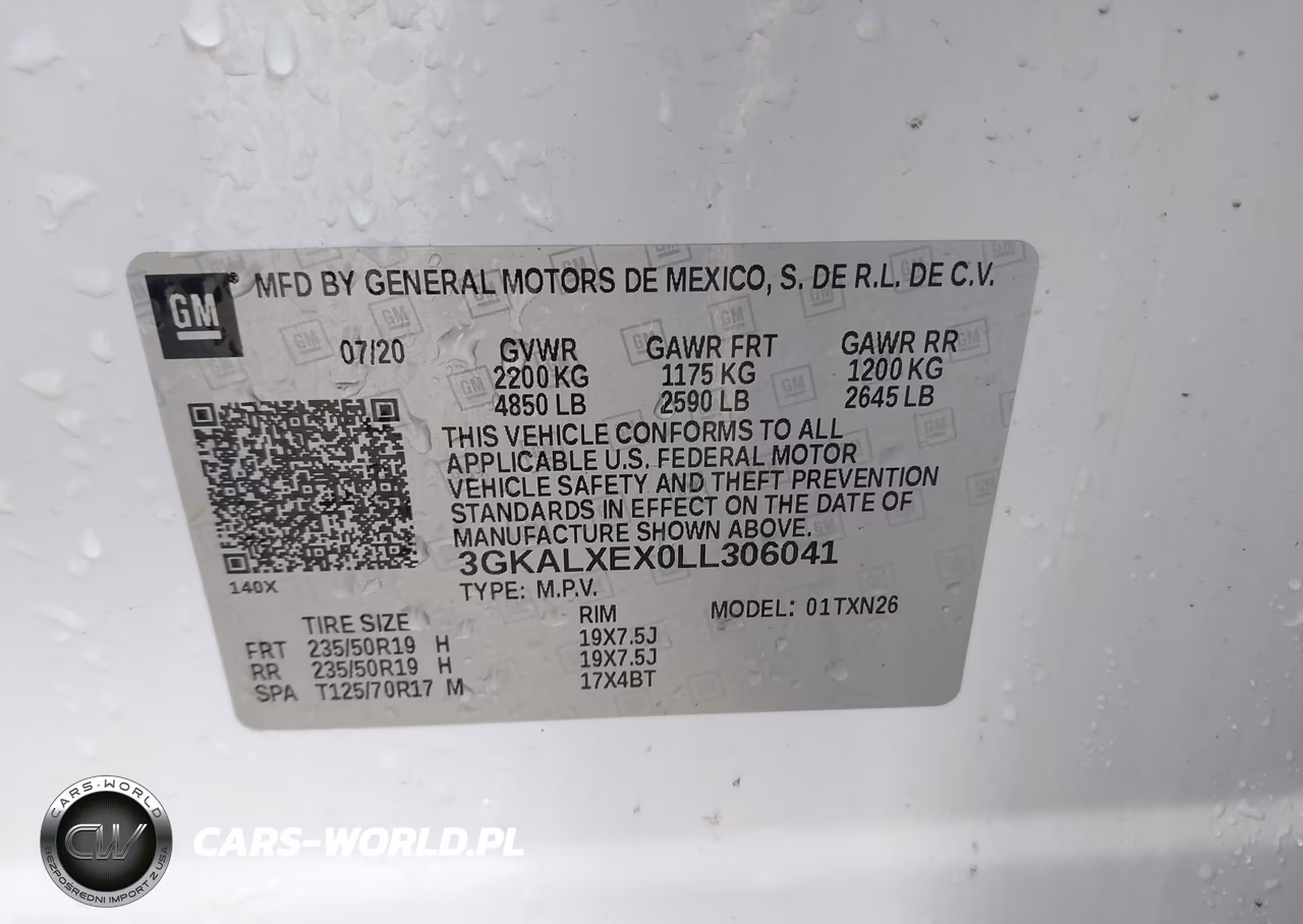 2020 GMC Terrain Awd Denali VIN:3GKALXEX0LL306041 - 9