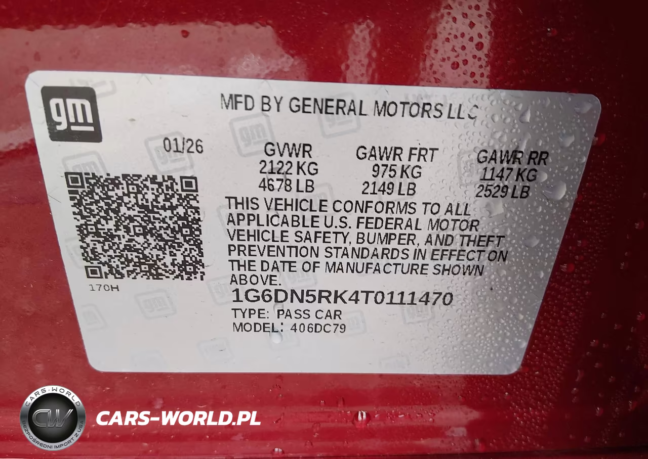 2026 Cadillac Ct5 Premium Luxury Rwd VIN:1G6DN5RK4T0111470 - 9