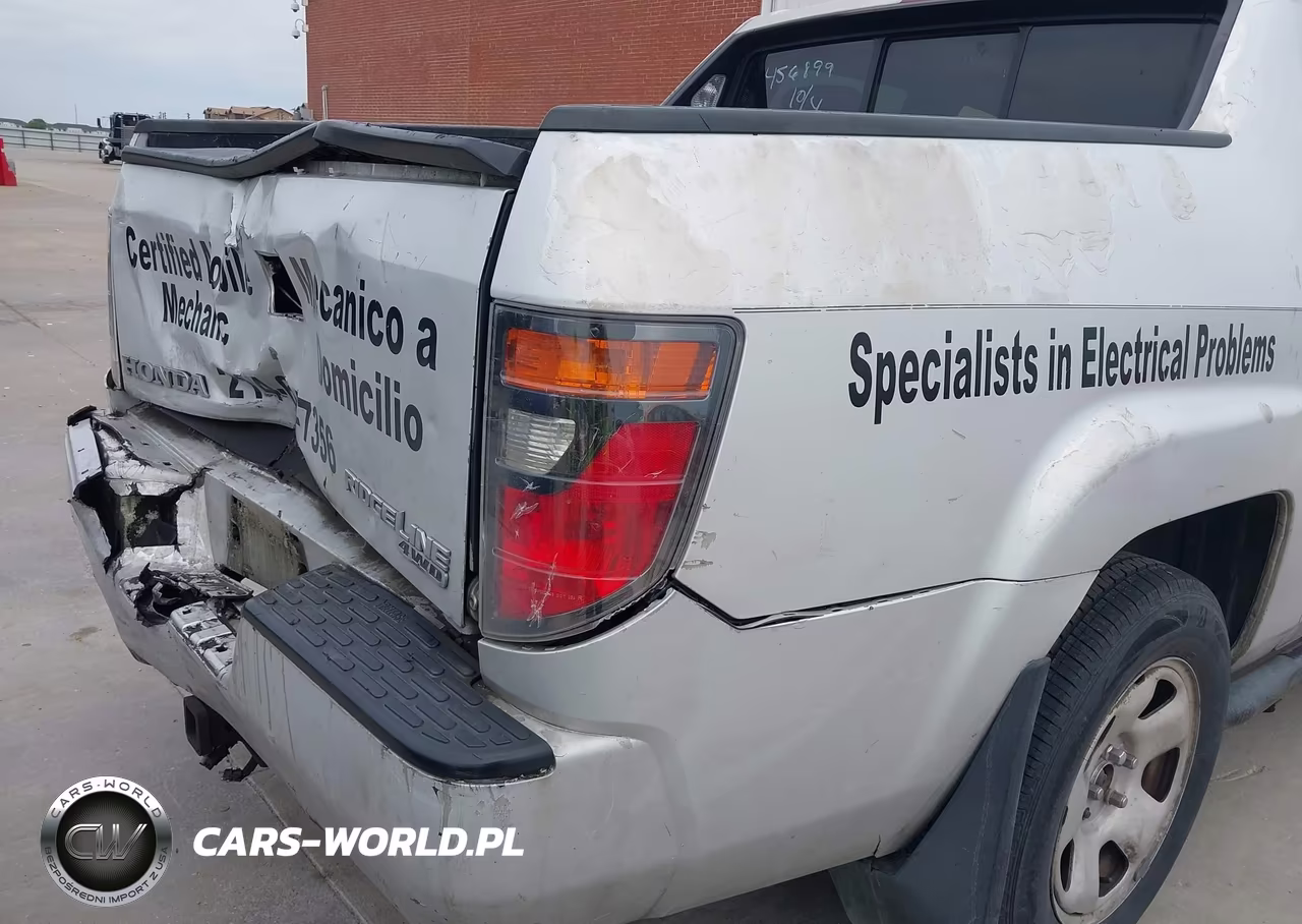 2007 Honda Ridgeline Rt VIN:2HJYK16257H501625 - 12