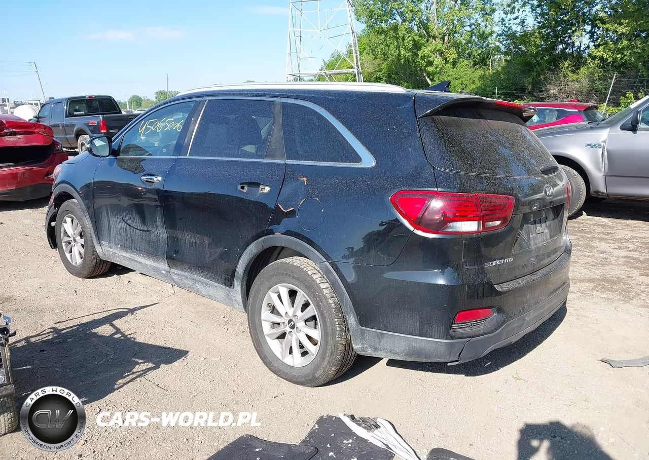 2019 Kia Sorento 2.4L Lx VIN:5XYPGDA37KG592293 - 3