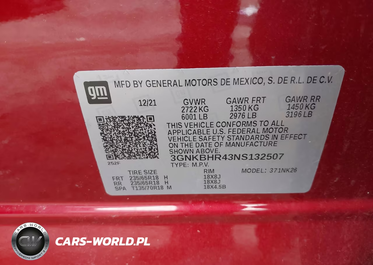 2022 Chevrolet Blazer Awd 2Lt VIN:3GNKBHR43NS132507 - 9