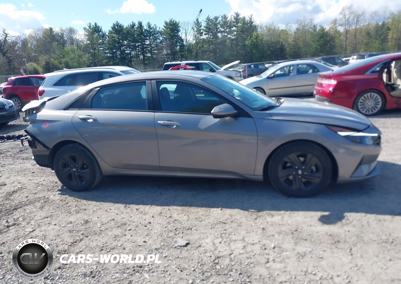 2022 Hyundai Elantra Sel VIN:KMHLS4AGXNU263277 - 13