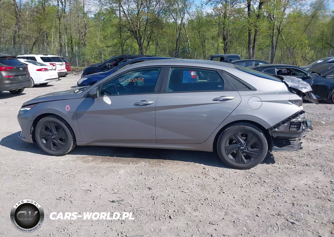 2022 Hyundai Elantra Sel VIN:KMHLS4AGXNU263277 - 14