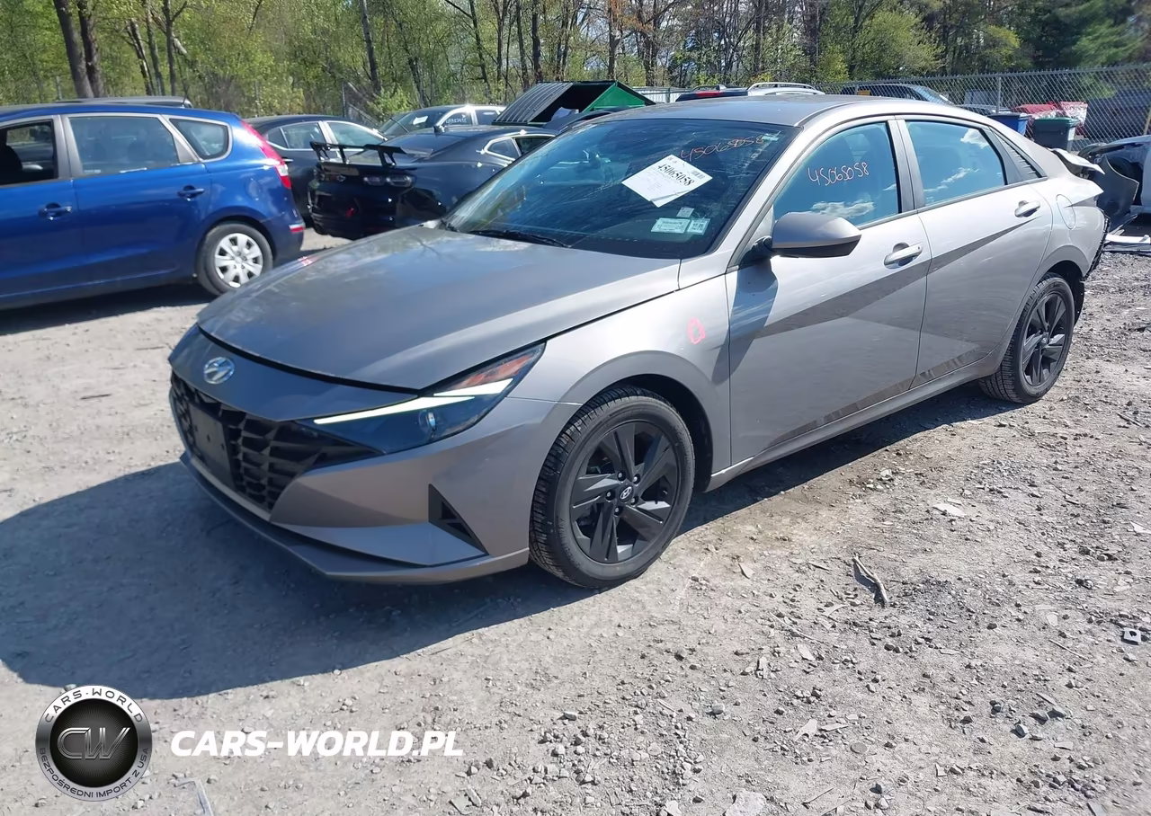 2022 Hyundai Elantra Sel VIN:KMHLS4AGXNU263277 - 2