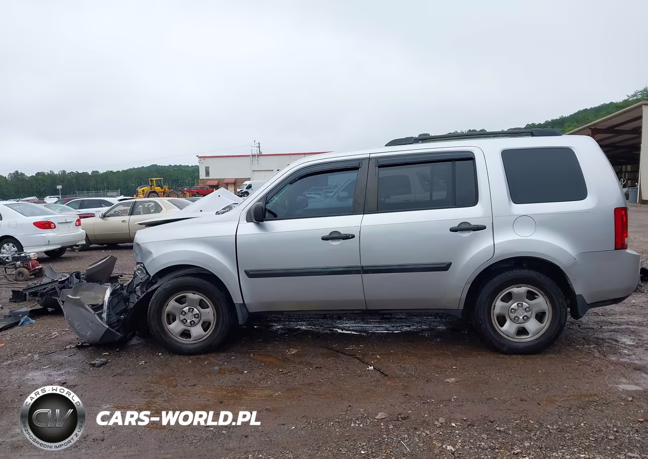 2013 Honda Pilot Lx VIN:5FNYF3H22DB025935 - 15