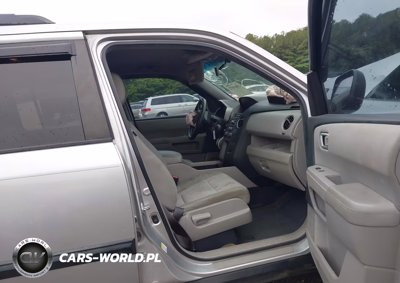 2013 Honda Pilot Lx VIN:5FNYF3H22DB025935 - 5