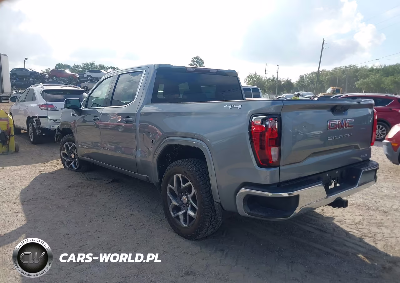2023 GMC Sierra 1500 4Wd Short Box Sle VIN:1GTUUBED7PZ136600 - 3