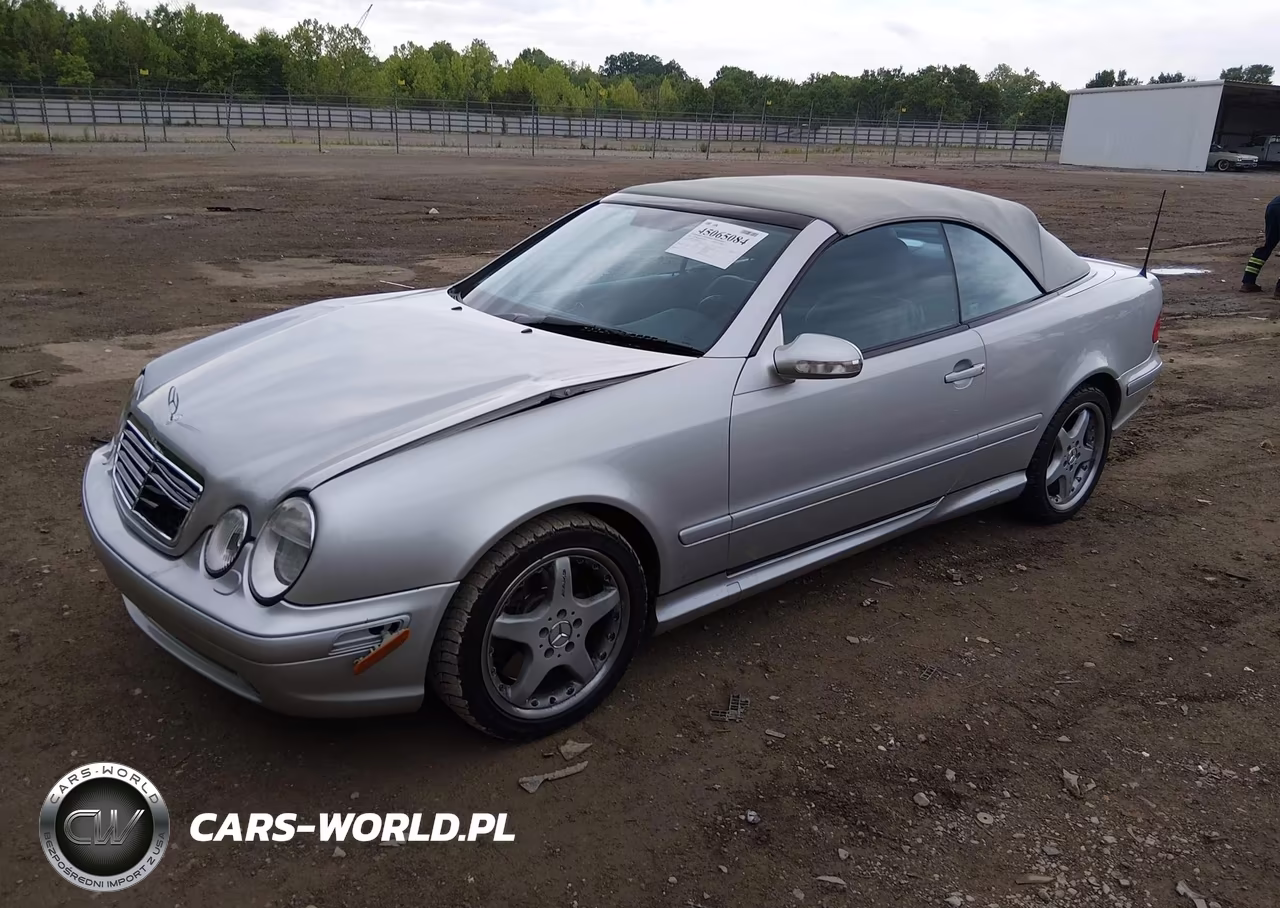2002 Mercedes-Benz Clk 55 Amg VIN:WDBLK74GX2T121447 - 2
