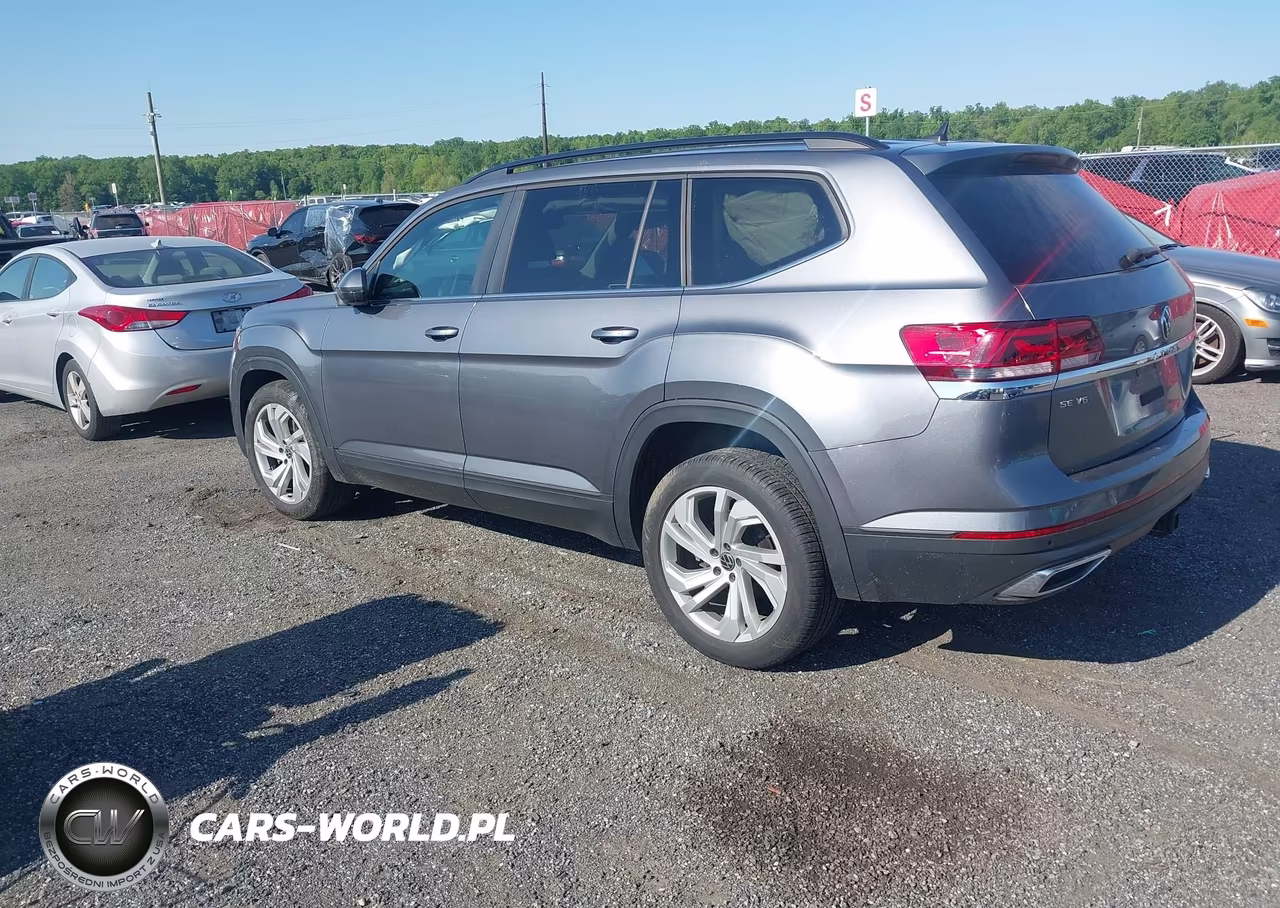 2022 Volkswagen Atlas 3.6L V6 Se W-Technology VIN:1V2HR2CA6NC507952 - 3