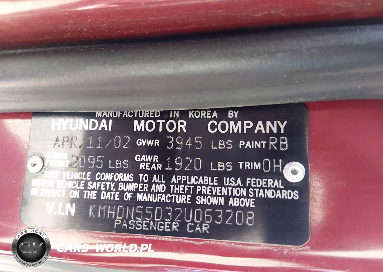 2002 Hyundai Elantra Gt VIN:KMHDN55D32U063208 - 9