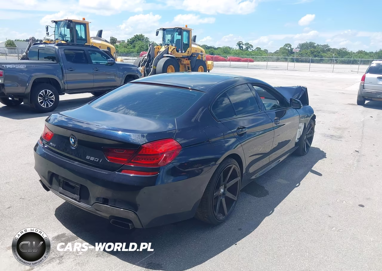 2016 BMW 650I Gran Coupe xDrive VIN:WBA6D6C57GGF94855 - 4