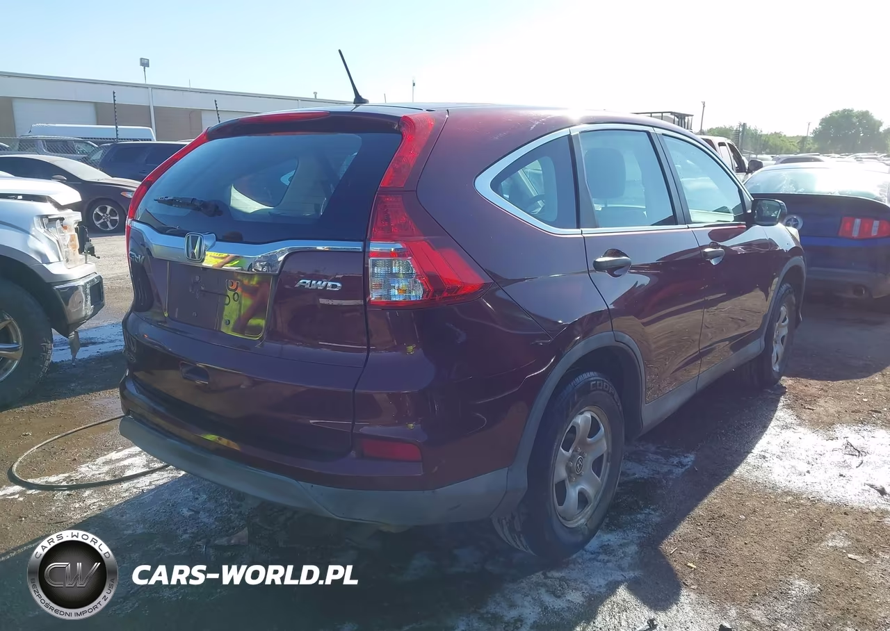 2015 Honda Cr-V Lx VIN:2HKRM4H36FH627010 - 4