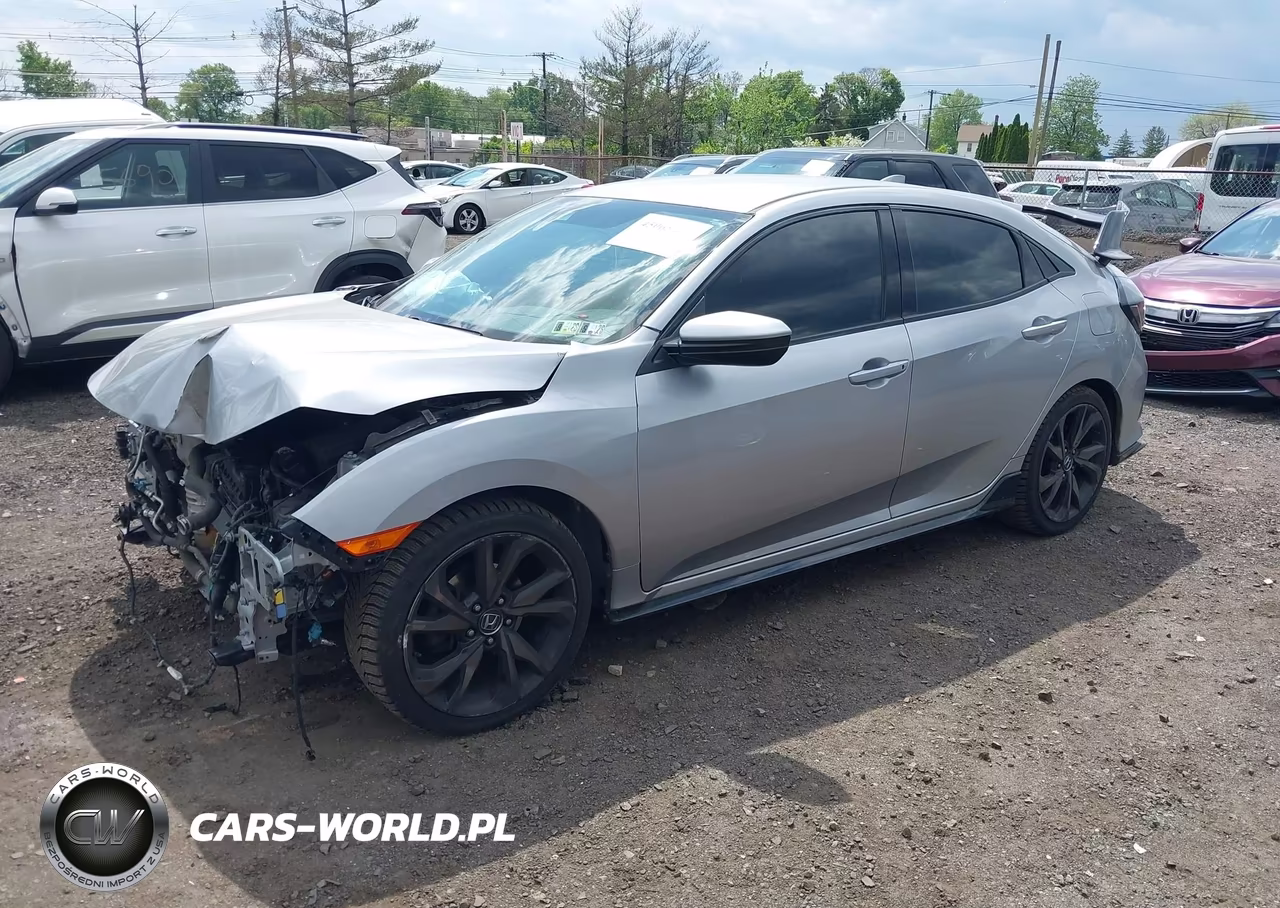 2019 Honda Civic Sport VIN:SHHFK7H46KU404735 - 2