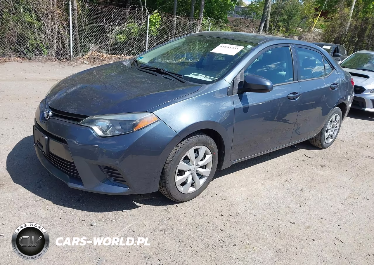 2016 Toyota Corolla Le VIN:2T1BURHEXGC535578 - 2