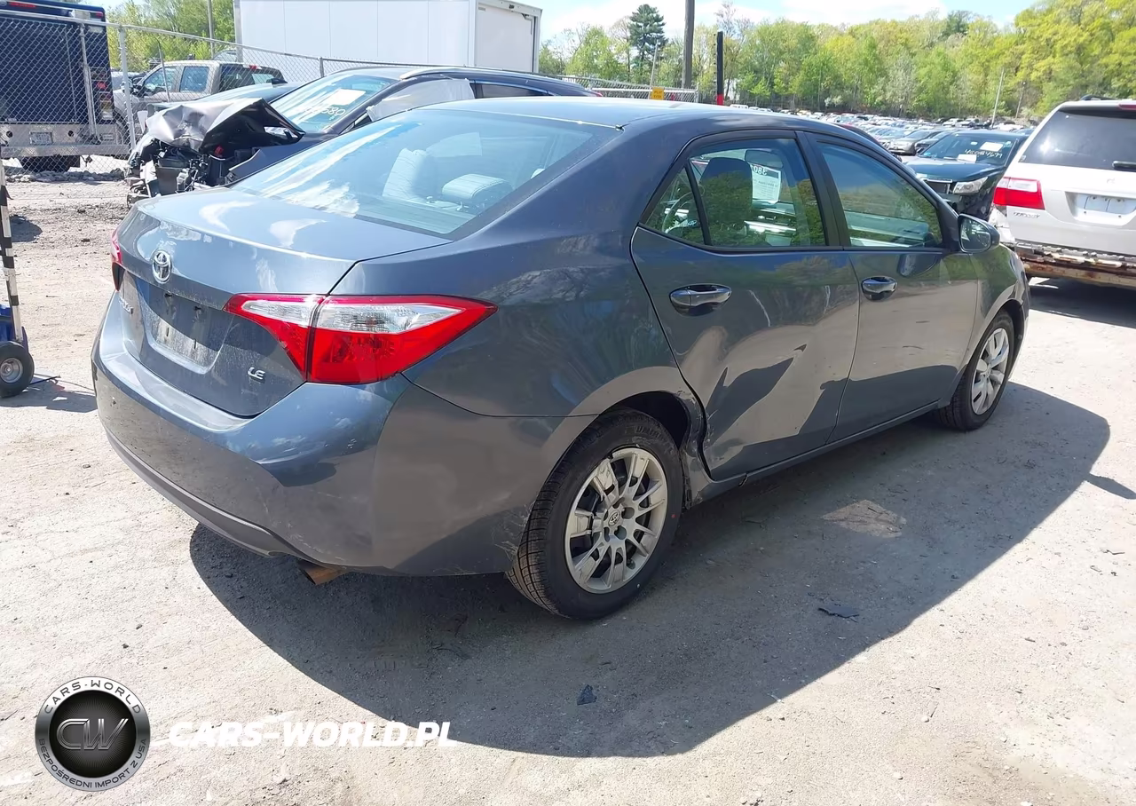 2016 Toyota Corolla Le VIN:2T1BURHEXGC535578 - 4